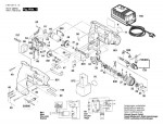 Bosch 0 601 921 927 Gsr 9,6 Ve Cordless Screw Driver 9.6 V / Eu Spare Parts